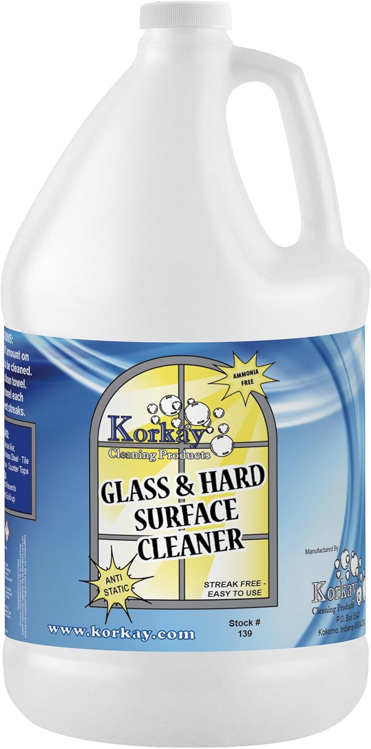 Glass and Hard Surface Cleaner (1, Gallon)