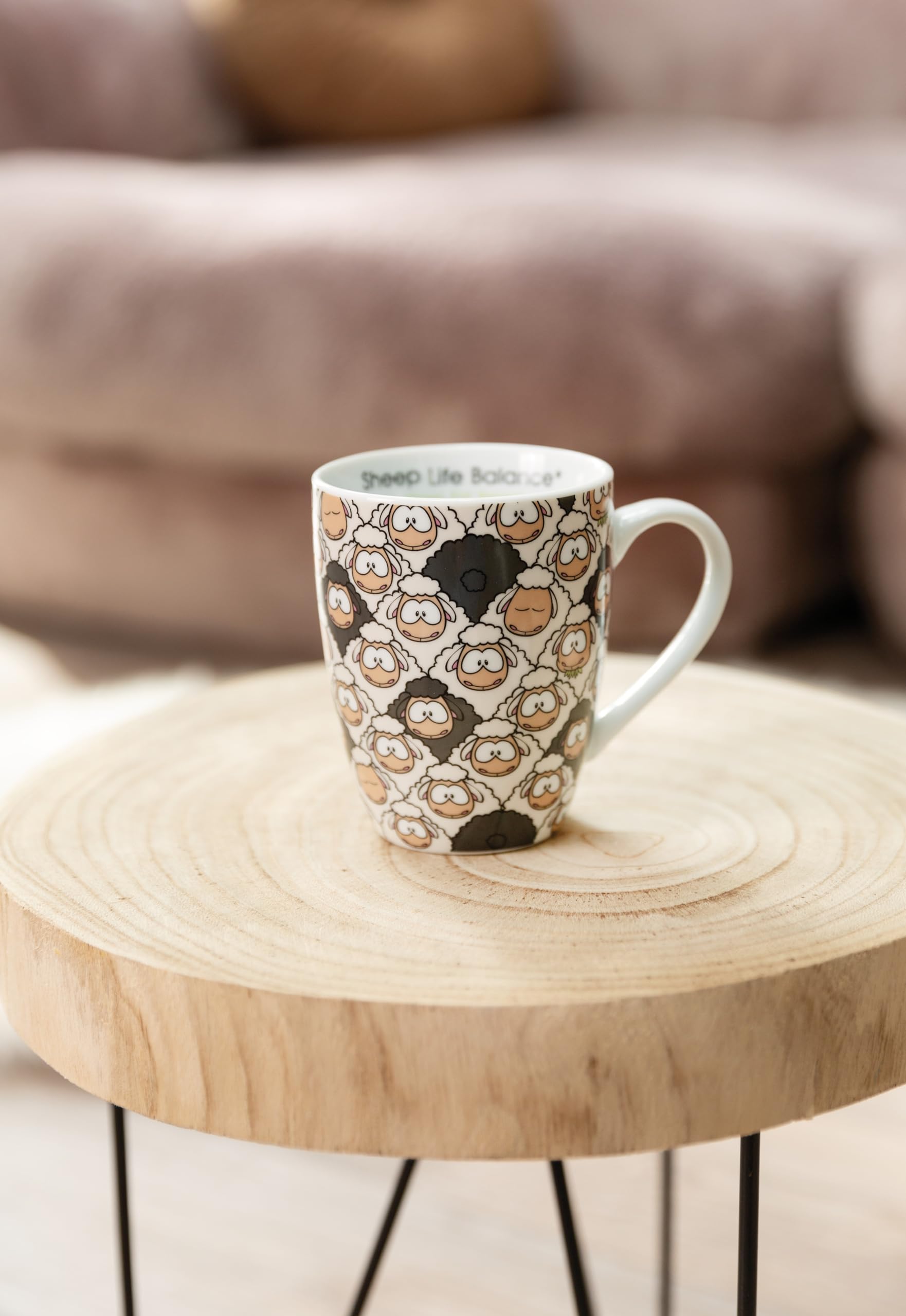 NICI 37089 Tasse „Jolly Leroy Und Ratte“ – Porzellan, 8,5 Cm Durchmesser, 10 Cm Hoch – Süßes Geschenk Für Kuscheltier-Fans