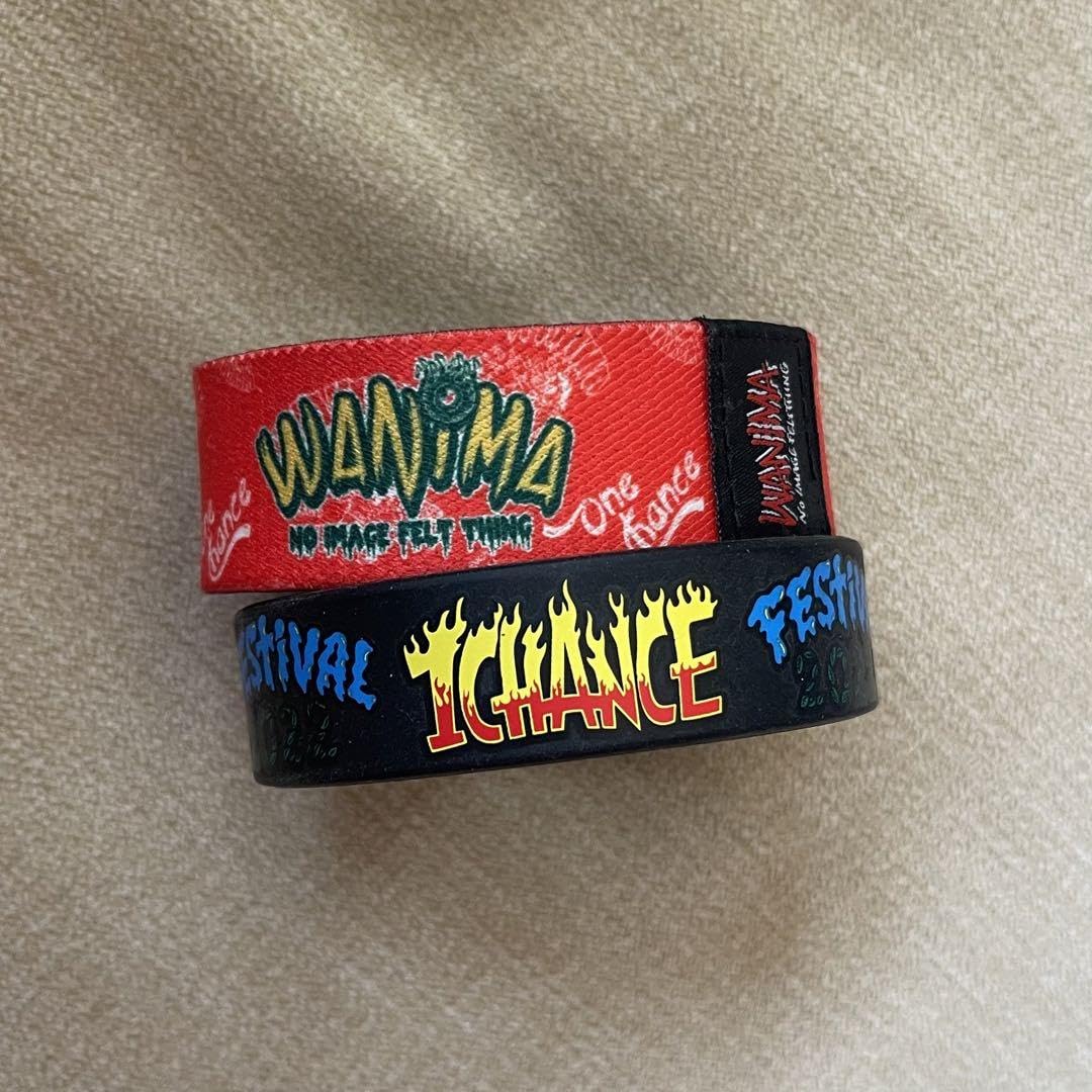WANIMA ワンチャンフェス 限定 ラバーバンド ラババン ハーフパンツ
