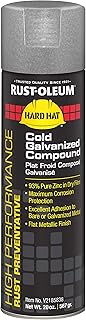 Rust-Oleum V2185838 V2100 High Performance System Compound Cold Galvanizing Spray Paint, 20-Ounce
