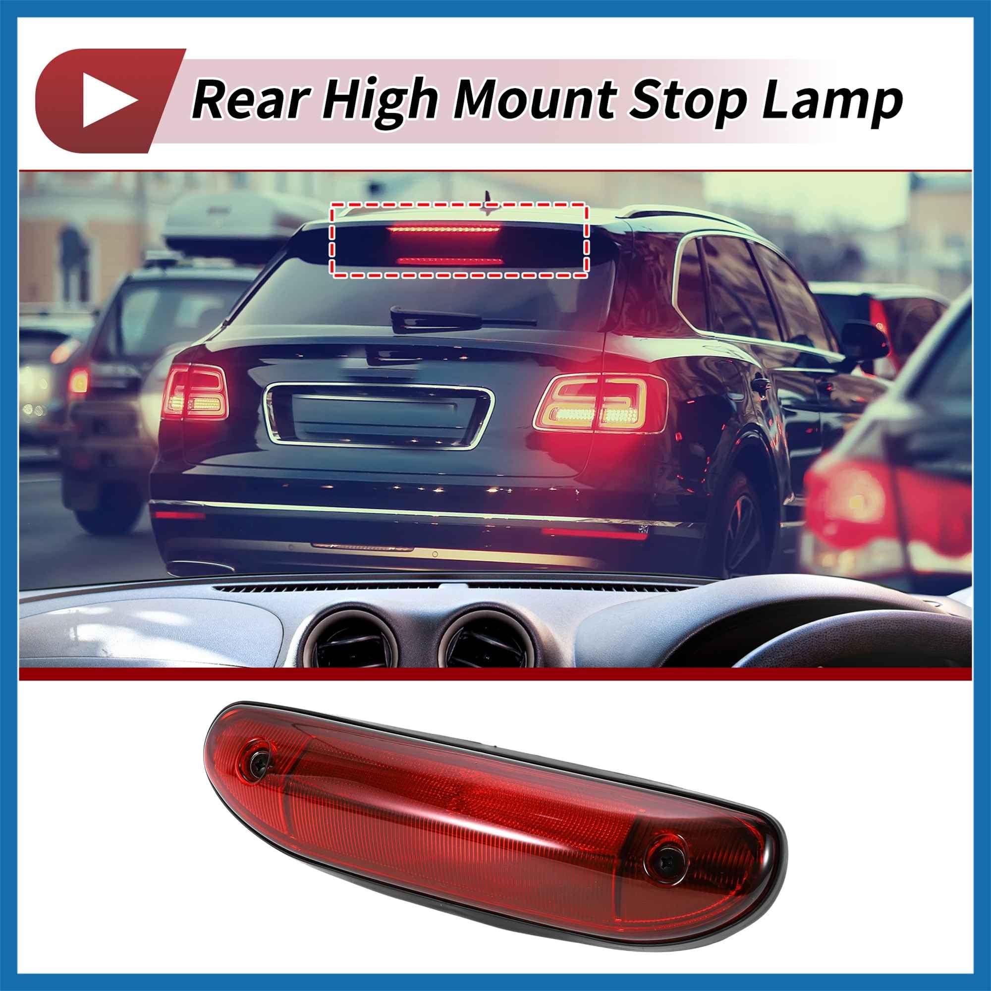 A ABSOPRO Terza Luce Di Stop LED Per Citroen Jumper (244) 2002-2006 No 735318908 Rosso Luce Di Stop Posteriore Centrale Alto Livello Sostituzione dell'articolo