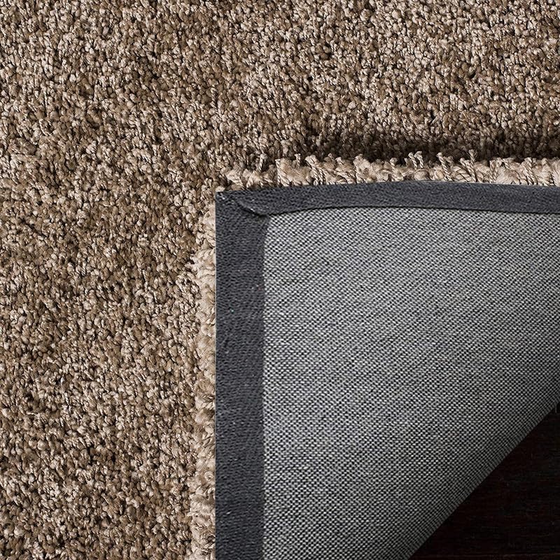 Image of Shaggy Area Rug - Extra Plush Luxury Carpet, Super Soft & Cozy Feel| Perfect for Living Room, Bedroom, and Stylish Home Decor- Beige (7 x 10 ft)
