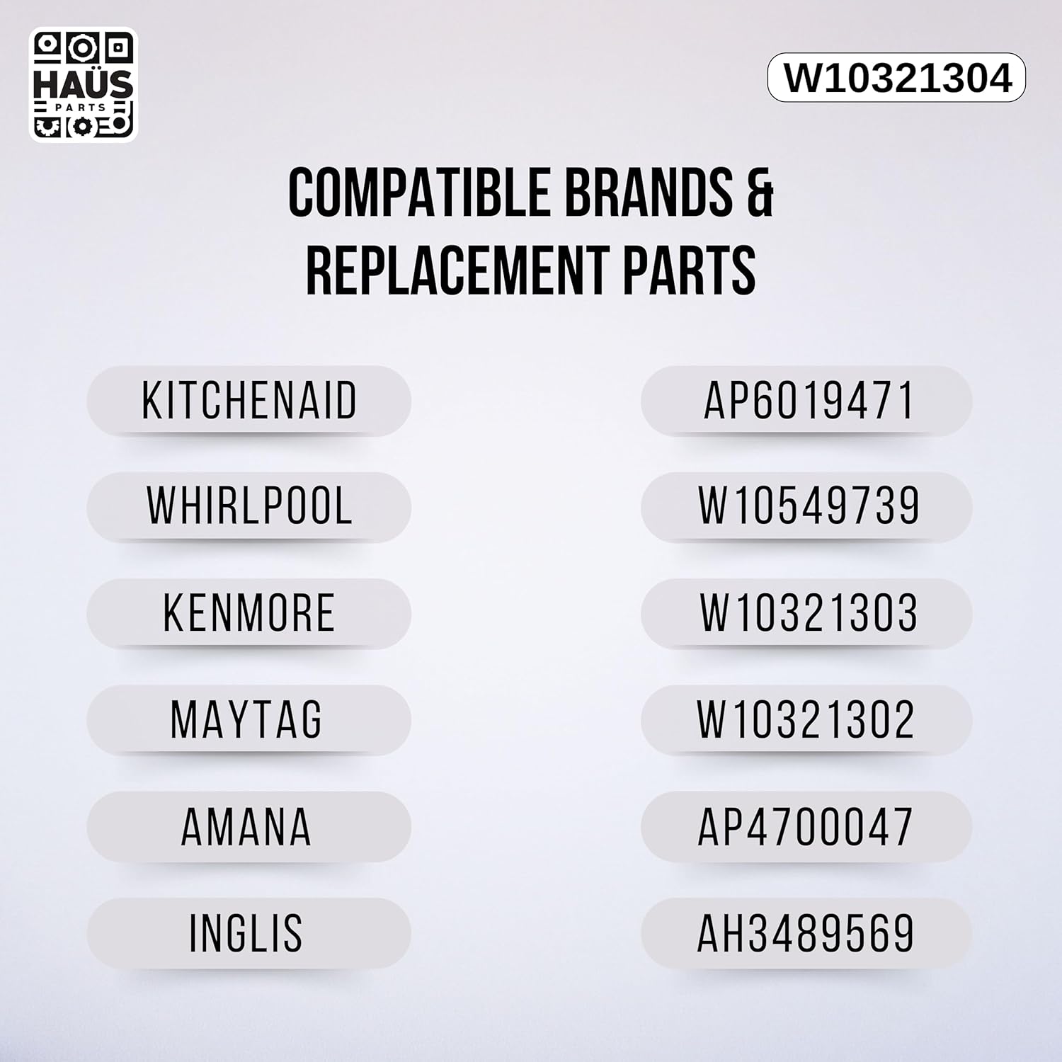 W10321304 Refrigerator Door Shelf Bin Compatible with Whirlpool Kenmore Maytag – Replaces WRS325FDAB02, AP601947, WRS325FDAM01, WRS325FDAM02, WRS325FDAM04, ED5FVGXWS07 (3)