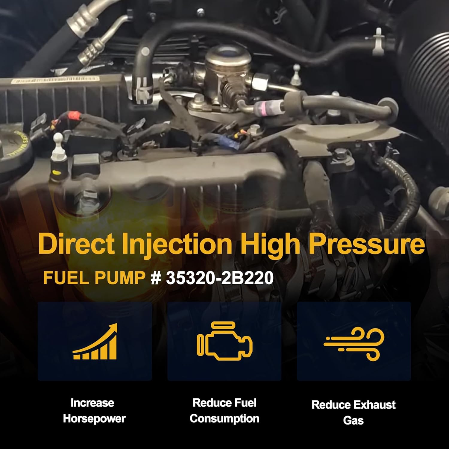 35320-2B220 High Pressure Mechanical Fuel Pump with High Pressure Oil Pump HPOP Quick Disconnect Tool