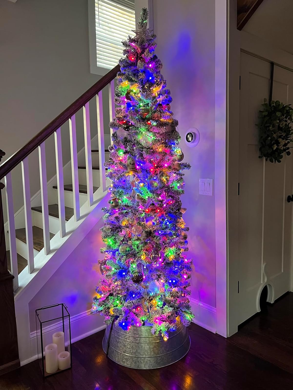 Decent tree considering the cost. Flocked tree not with