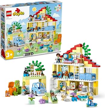 LEGO® DUPLO® Town 3in1 Familienhaus 10994 Spielzeug Bauset (218-teilig)