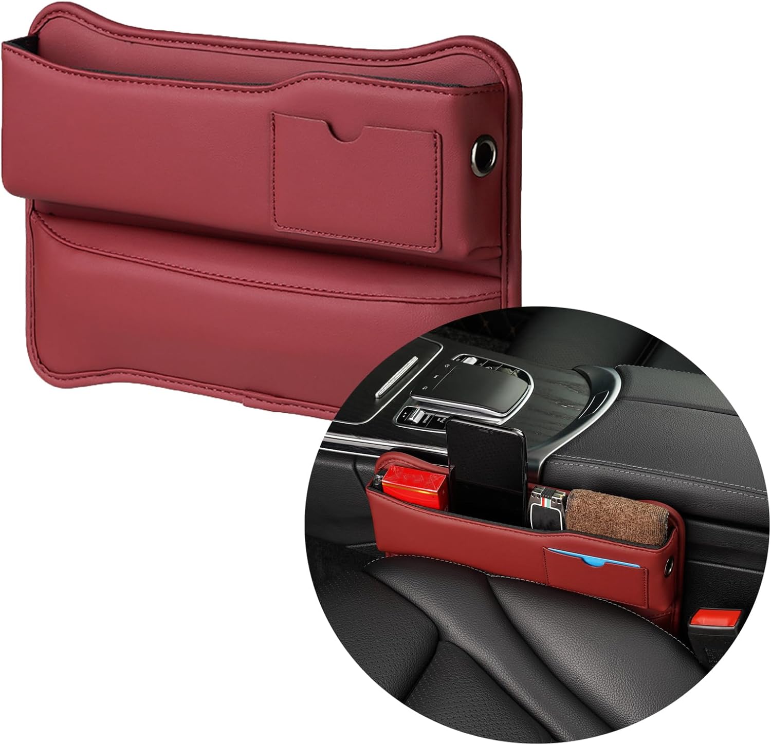 szgwtk Car Seat Organizer Front Seat Car Seat Gap Filler