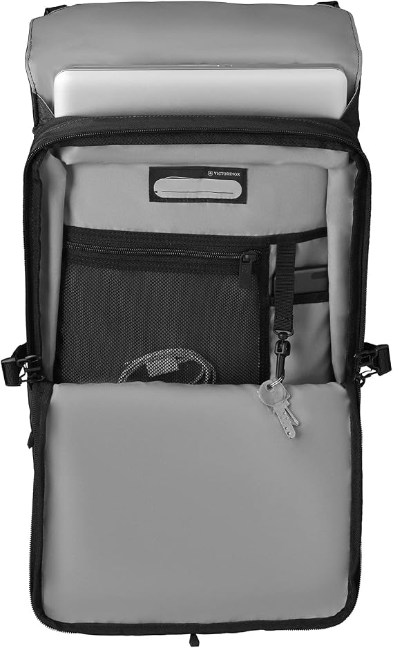 Flapover Siyah Laptop/Sırt Çantası