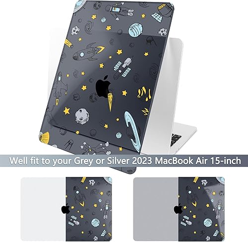 Miniatura 241 de Batianda Funda prémium para MacBook Air de 15 pulgadas 2025 M4 2024 2023 con chip M3 M2 modelo A3241/A3114/A2941, carcasa rígida diseñada