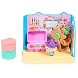 Gabby&apos;s Dollhouse&comma; Baby Box Cat Craft-A-Riffic Room with Exclusive Figure&comma; Accessories&comma; Furniture and Dollhouse Delivery&comma; Kids Toys for Ages 3 and up