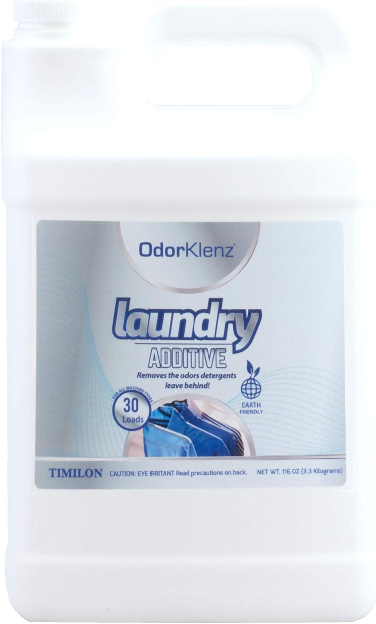 Laundry Additive for Odor Removal, Liquid, 30 Loads | Remove Smoke, Chemical, Pet Odors From Linens, Towels, Clothing | Non-Toxic, Fragrance-Free