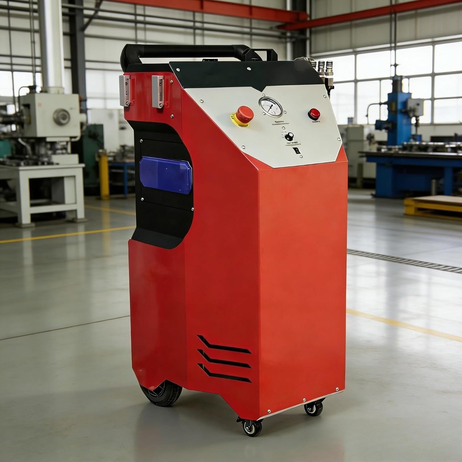 Dry Ice Cleaning Machine Professional Industrial Grade Blaster for Workshop Production Line Equipment Maintenance Oil Dirt Carbon Buildup and Old Coating Quick Stripping