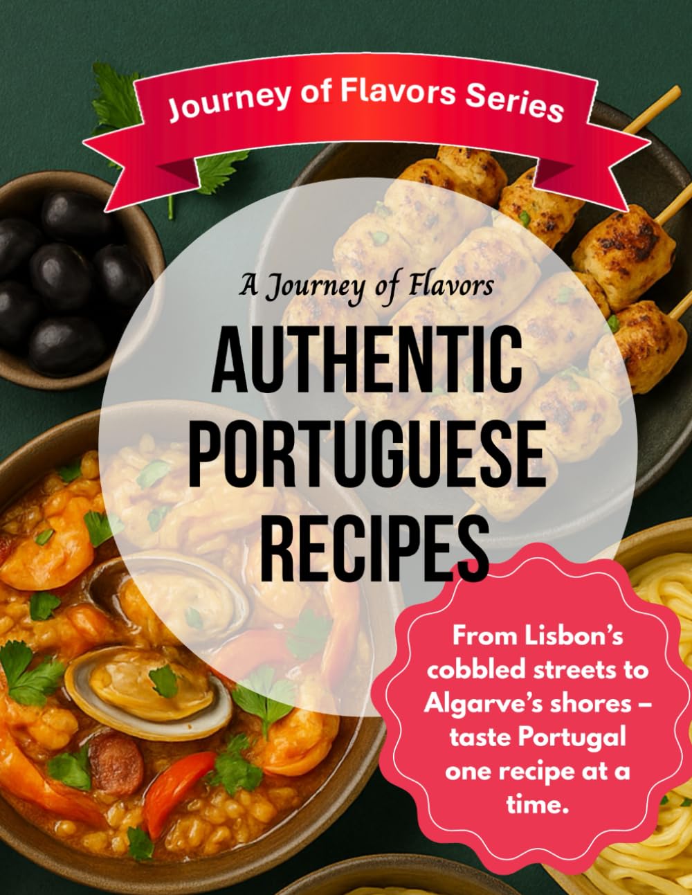 A Journey of Flavors – Authentic Portuguese Recipes: Journey of Flavors: Portugal – From Lisbon’s cobbled streets to Algarve’s shores (Journey of Flavor Series)