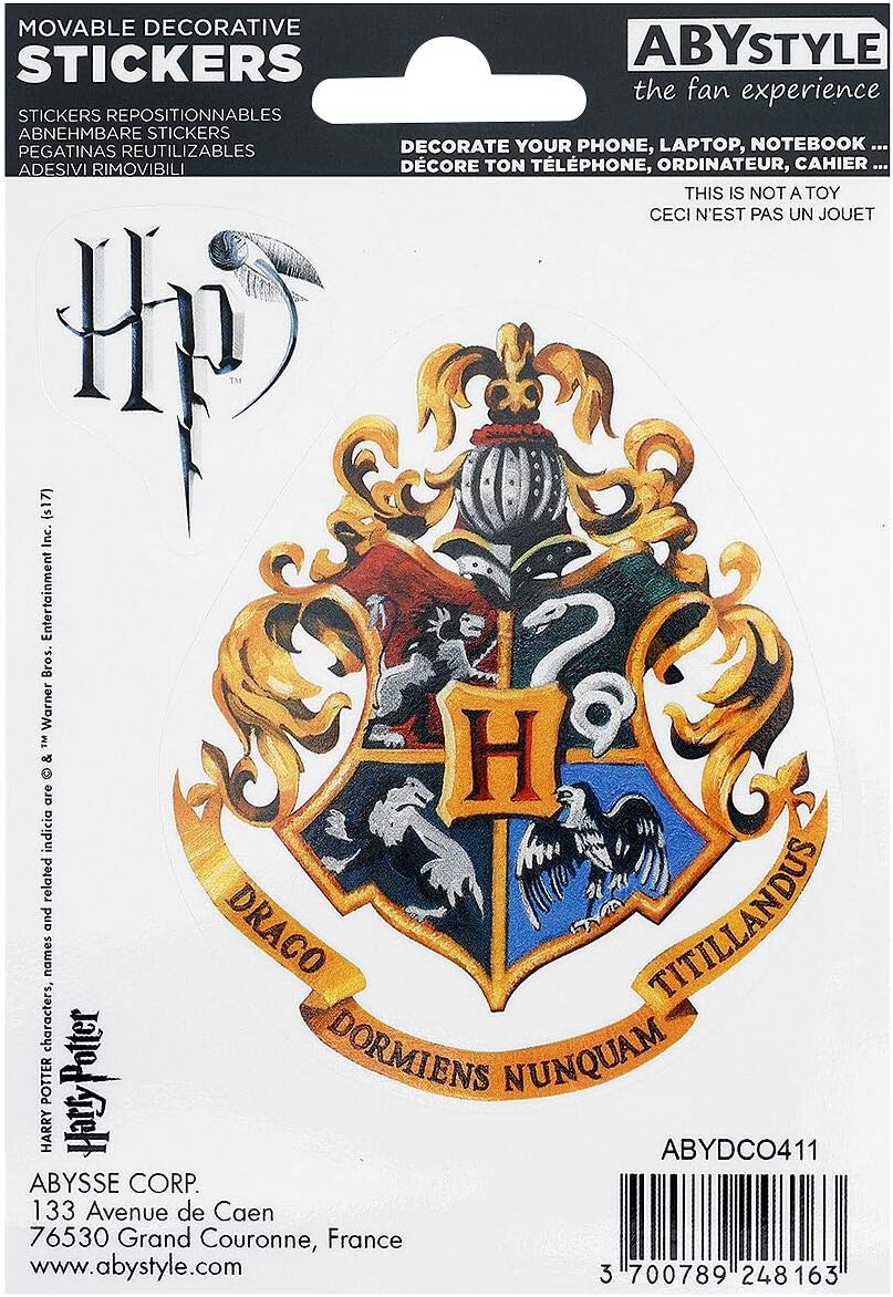Harry Potter – Sticker – 16 x 11 cm – Hogwarts Casas