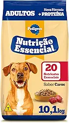 PEDIGREE Ração Nutrição Essencial Carne Para Cães Adultos 10.1kg