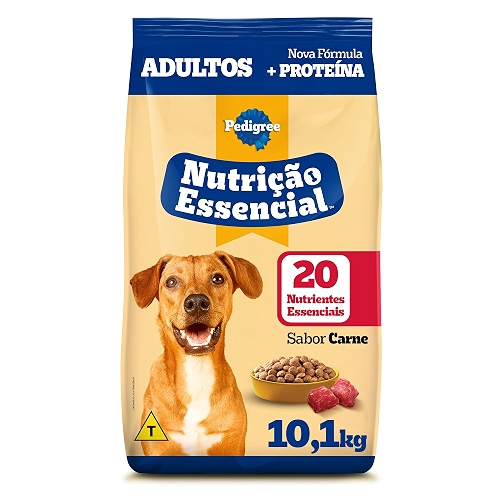 PEDIGREE Ração Nutrição Essencial Carne Para Cães Adultos 10.1kg PEDIGREE Ração Nutrição Essencial Carne Para Cães Adultos 10.1kg