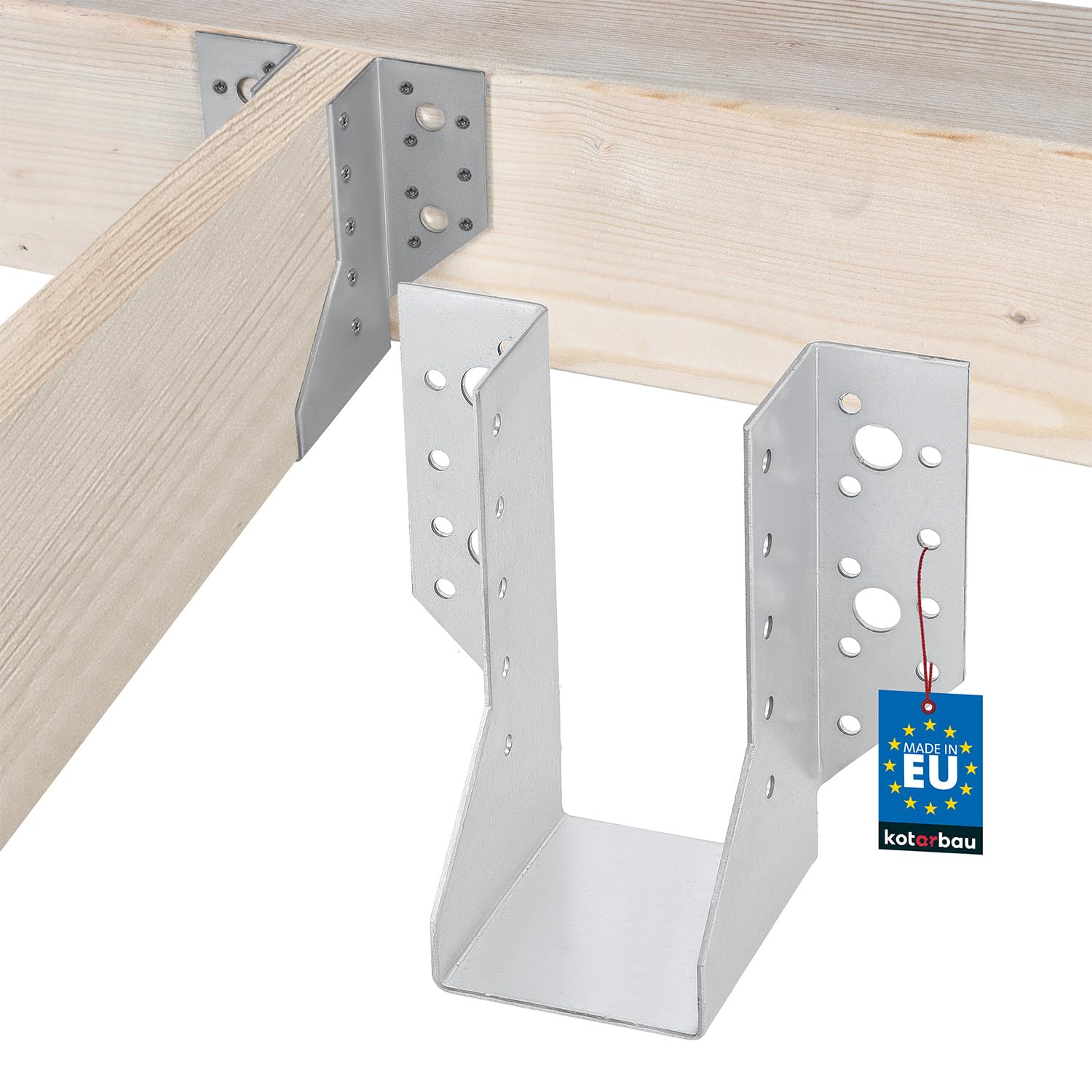 GIUNTO A 4 Vie Per Travi In Legno 7x7 E 9x9 Connettore Raccordo Zincato EUR 19,20 - PicClick IT