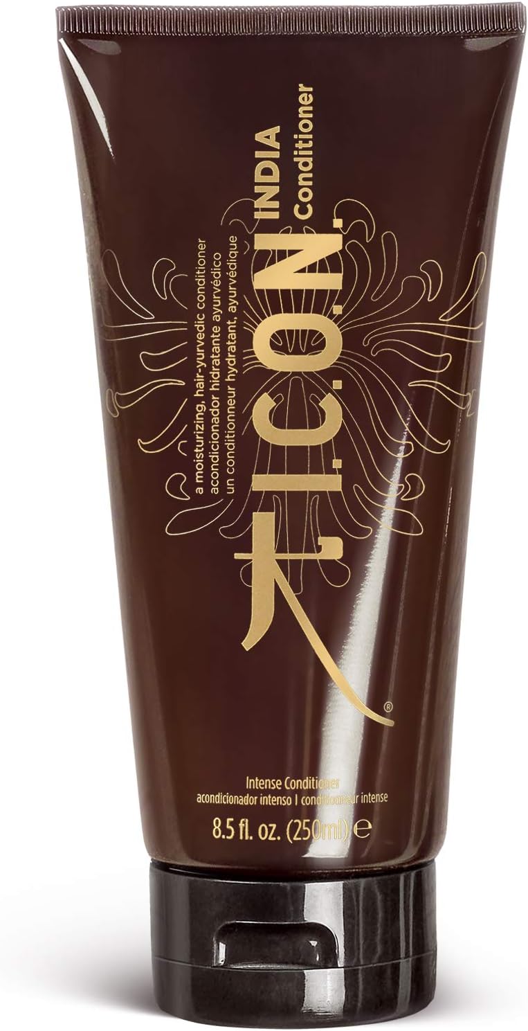 K I.C.O.N. I.C.O.N. India Conditioner, Nourishing & Strengthening Treatment, Hair & Scalp Revitalizer, Promotes Growth, 8.5 oz