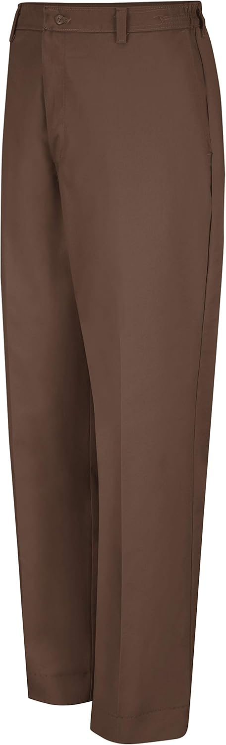 Red Kap Men's Wrinkle-Free Regular Fit Twill Blend Work Pants - Image 3
