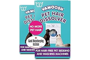 Vamoosh Pet Hair Dissolver for Laundry: Eliminate Pet Hair Troubles
