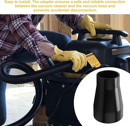 Miniatura 4 de Adaptador de vacío para sierra de mesa, adaptador de aspiradora a sierra de mesa, compatible con sierra de mesa Dewalt Dwe7491Rs y Dewalt Dxv10P