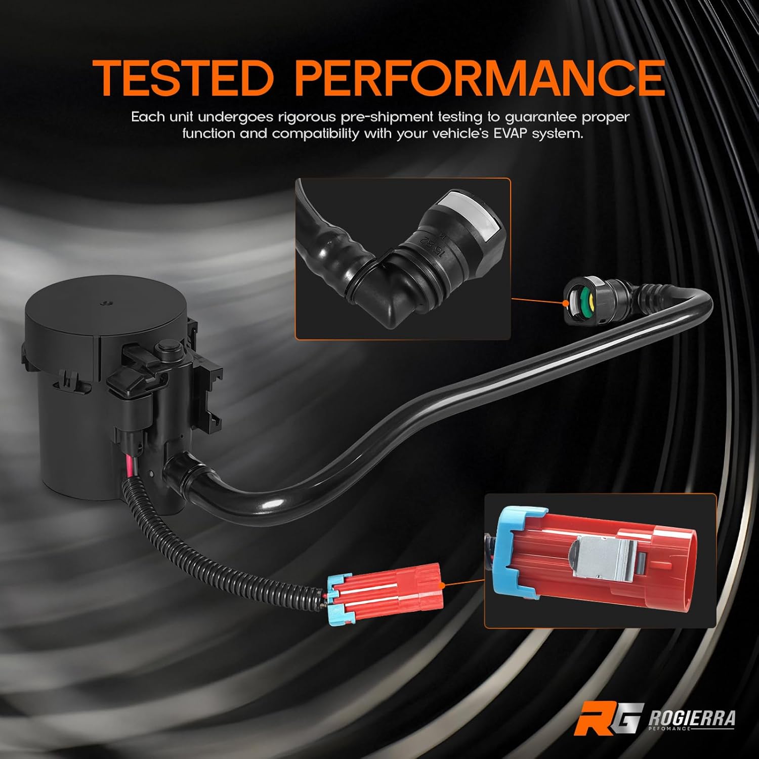 EVAP Vapor Canister Vent Solenoid Valve 911-070 Compatible with Chevy Colorado GMC Canyon 2004-2012, Hummer H3 H3T 2006-2010, Isuzu I-Series 2006-2008 - Replaces 20907779 10386359 25948082