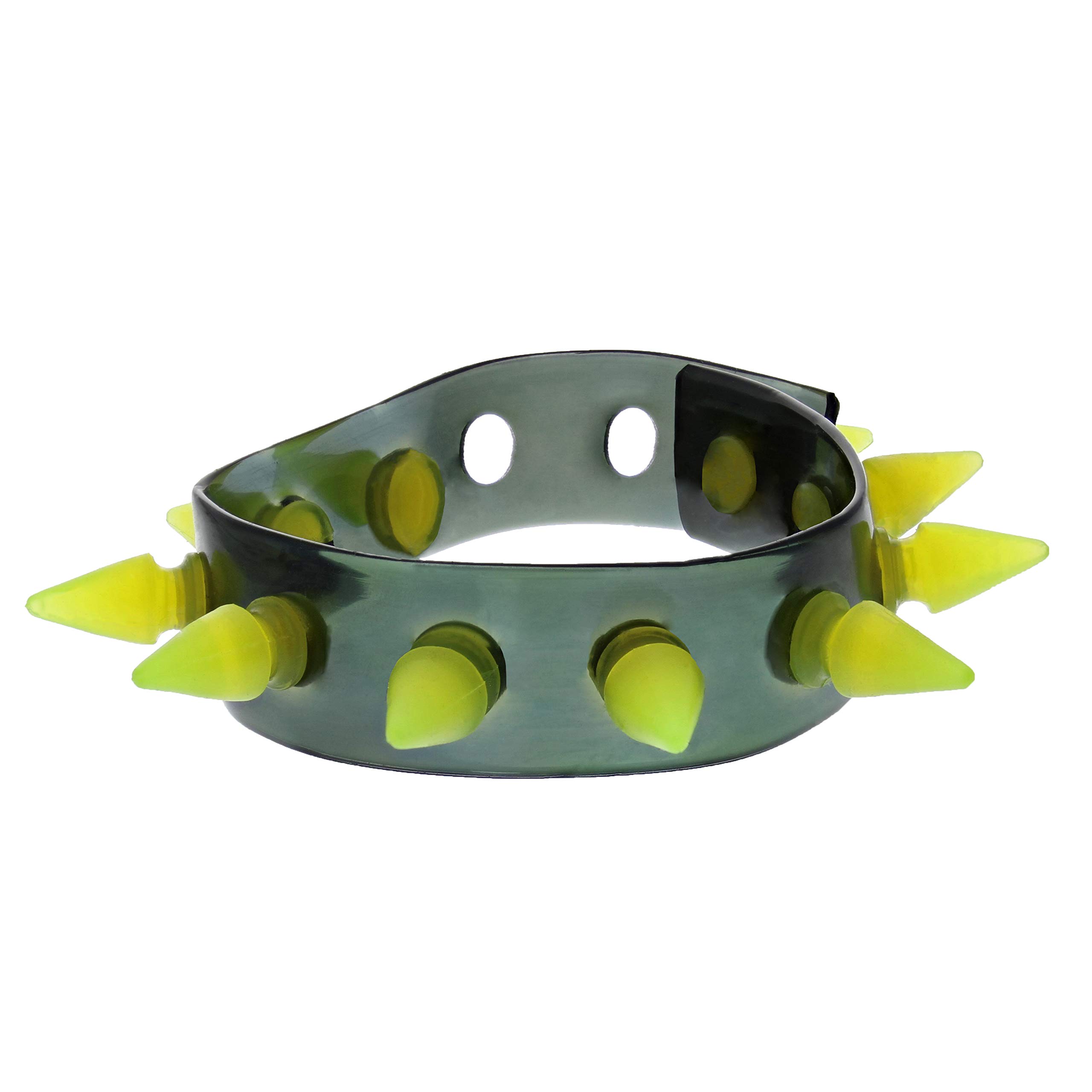 Zac's Alter Ego Bright UV Spike Studded Bracelet/Wristband - Cool Accessory