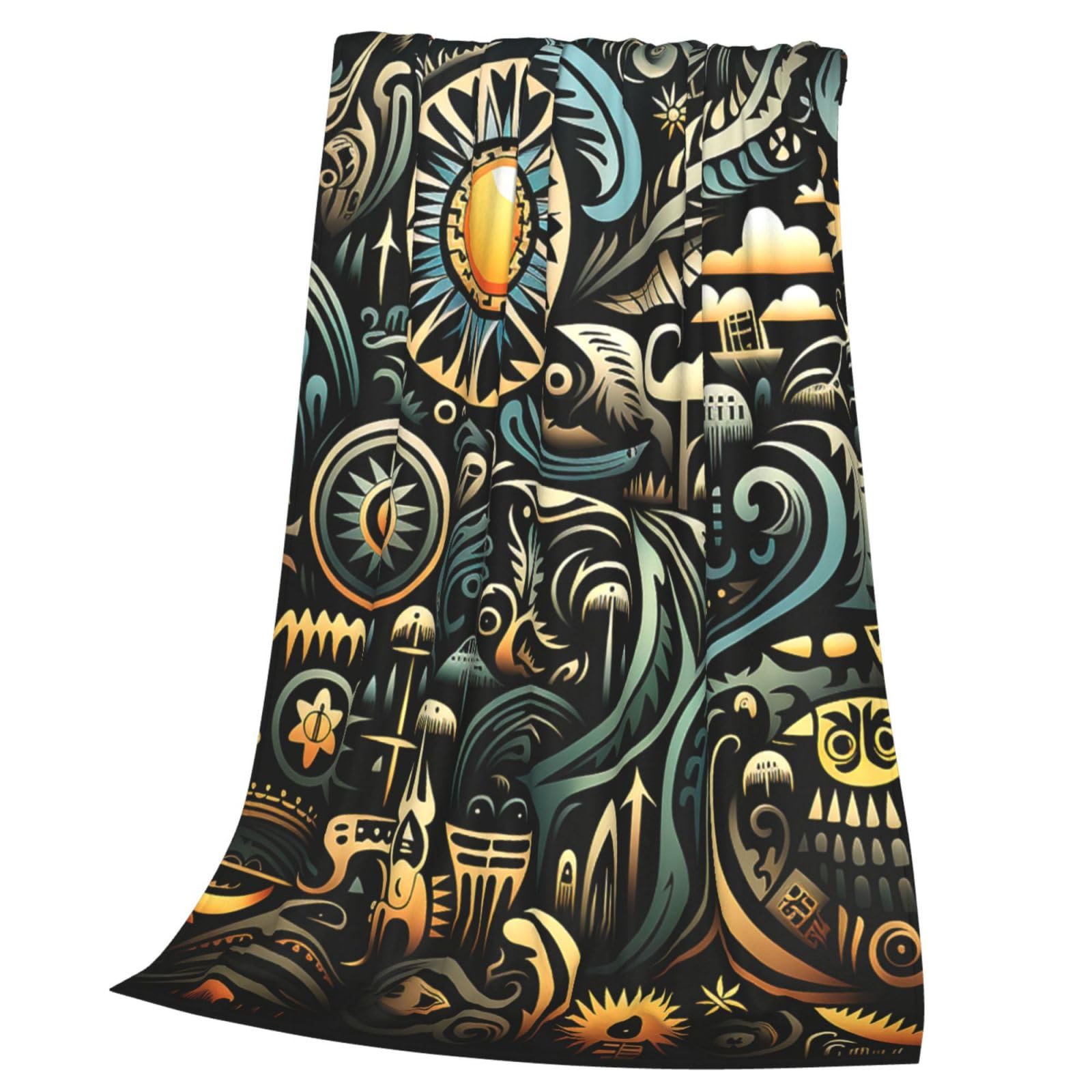 Couverture en flanelle toutes saisons pour lit et salon