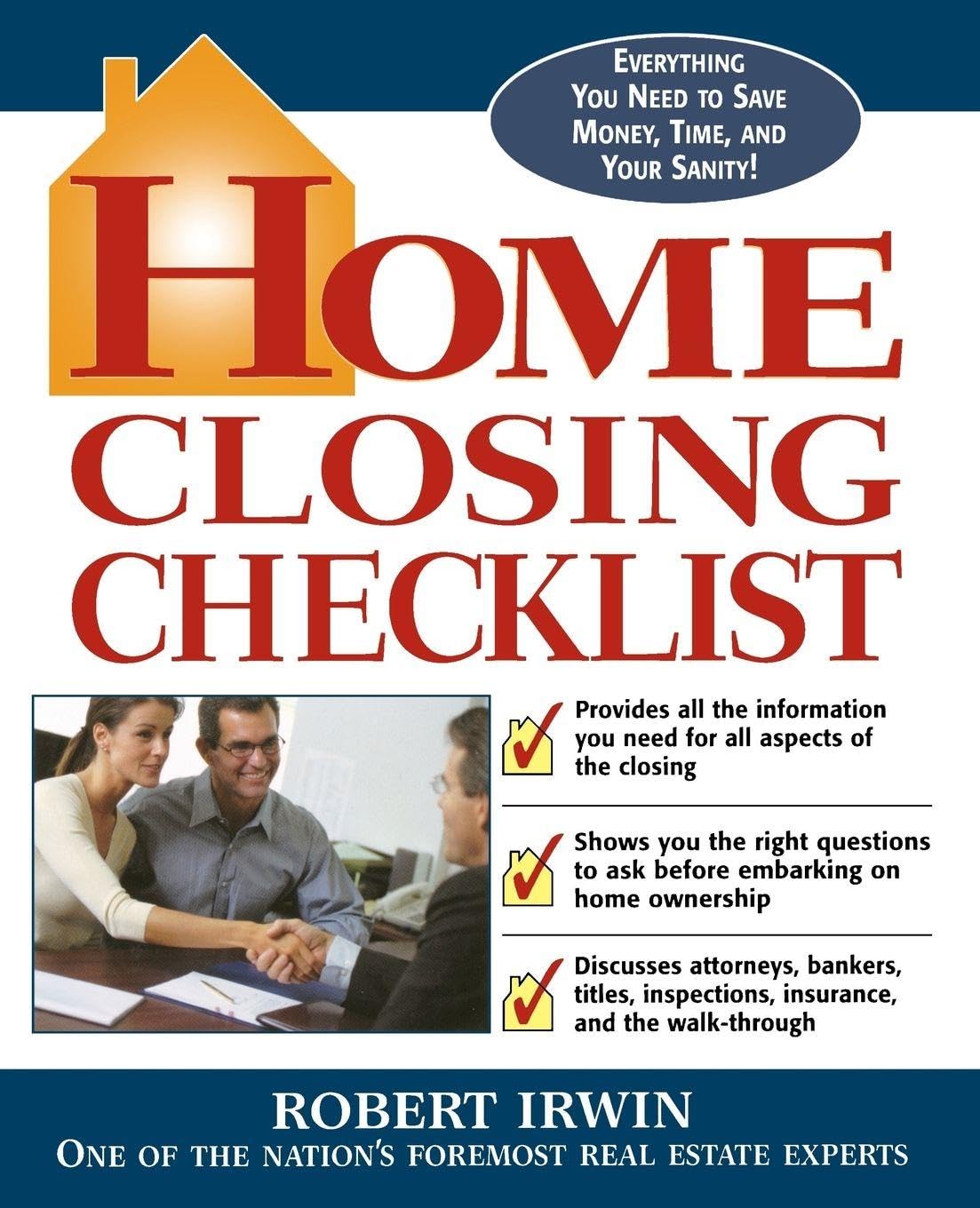Buy Home Closing Checklist (REAL ESTATE) — BookShops.in