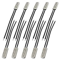 Vista 1 de uxcell a12080600ux0947 Termostato bimetálico de interruptor de control de temperatura (paquete de 10)