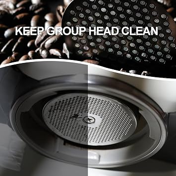 NOTSEK Puck Screen 54 mm for Ninja Cafe Luxe/Sage Espresso Coffee Machines Porta Filter 0.6 cm Single Layer Easy to Clean Stainless Steel