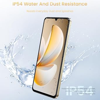realme Note 70T 4G Smartphone 4+256GB, 6.75 inch Screen, Gold, 90Hz Display, 6000mAh Battery, 32MP Camera, Powerful Octa-core Processor, ArmorShell Protection, IP54