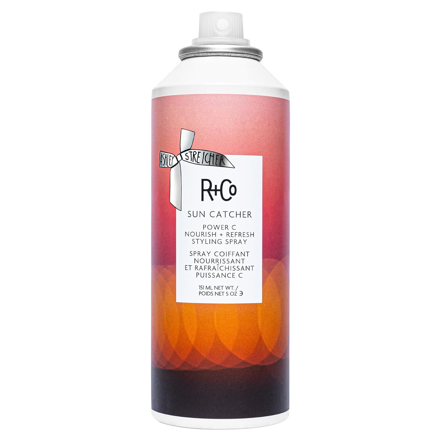 R+Co SUN CATCHER Power C Nourish + Refresh Styling Spray | Vitamin C Leave-In Mist with 450°F Heat, UV & Pollution Protection | Hydrating with Hyaluronic Acid & Vegan Peptides | 5 oz R+Co SUN CATCHER Power C Nourish + Refresh Styling Spray | Vitamin C Leave-In Mist with 450°F Heat, UV & Pollution Protection | Hydrating with Hyaluronic Acid & Vegan Peptides | 5 oz