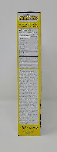 Miniatura 5 de Minions Mini kit de casa de pan de jengibre, todo incluido es la actividad navideña perfecta