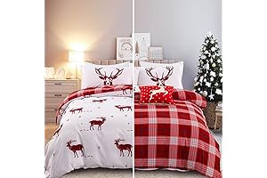 Christmas Plaid Duvet Cover for Holiday