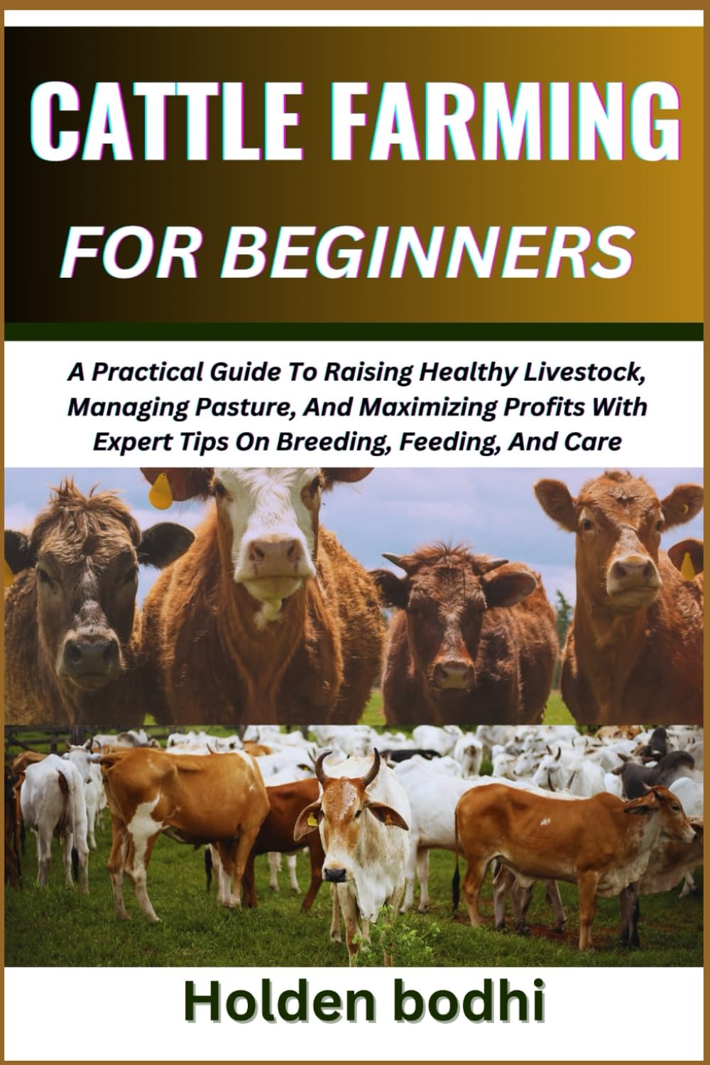 CATTLE FARMING FOR BEGINNERS: A Practical Guide To Raising Healthy Livestock, Managing Pasture, And Maximizing Profits With Expert Tips On Breeding, Feeding, And Care