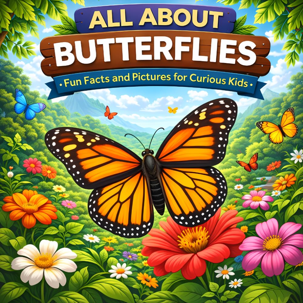 All About Butterflies: Fun Facts and Pictures for Curious Kids