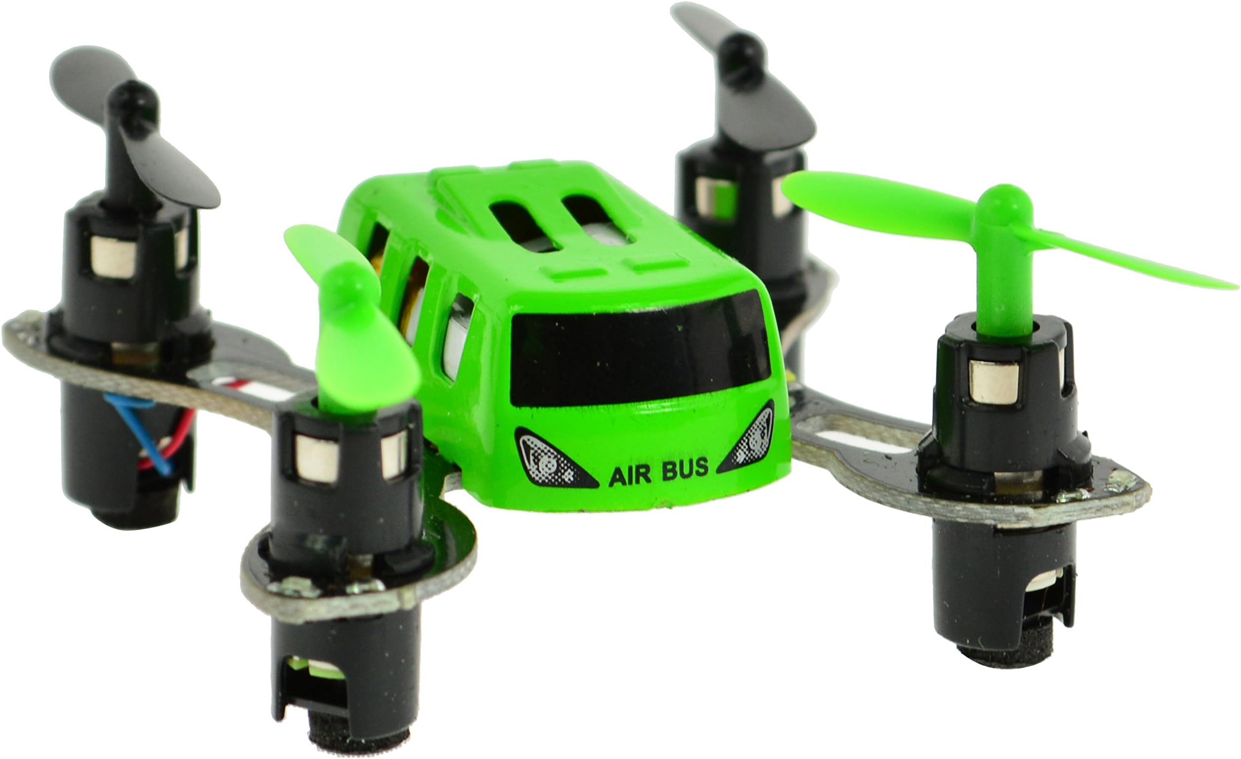 Extreem Hobby 2 x 2 x 1 Nano Quad Copter with 2.4 GHz Remote and Full Flip Capability, Green