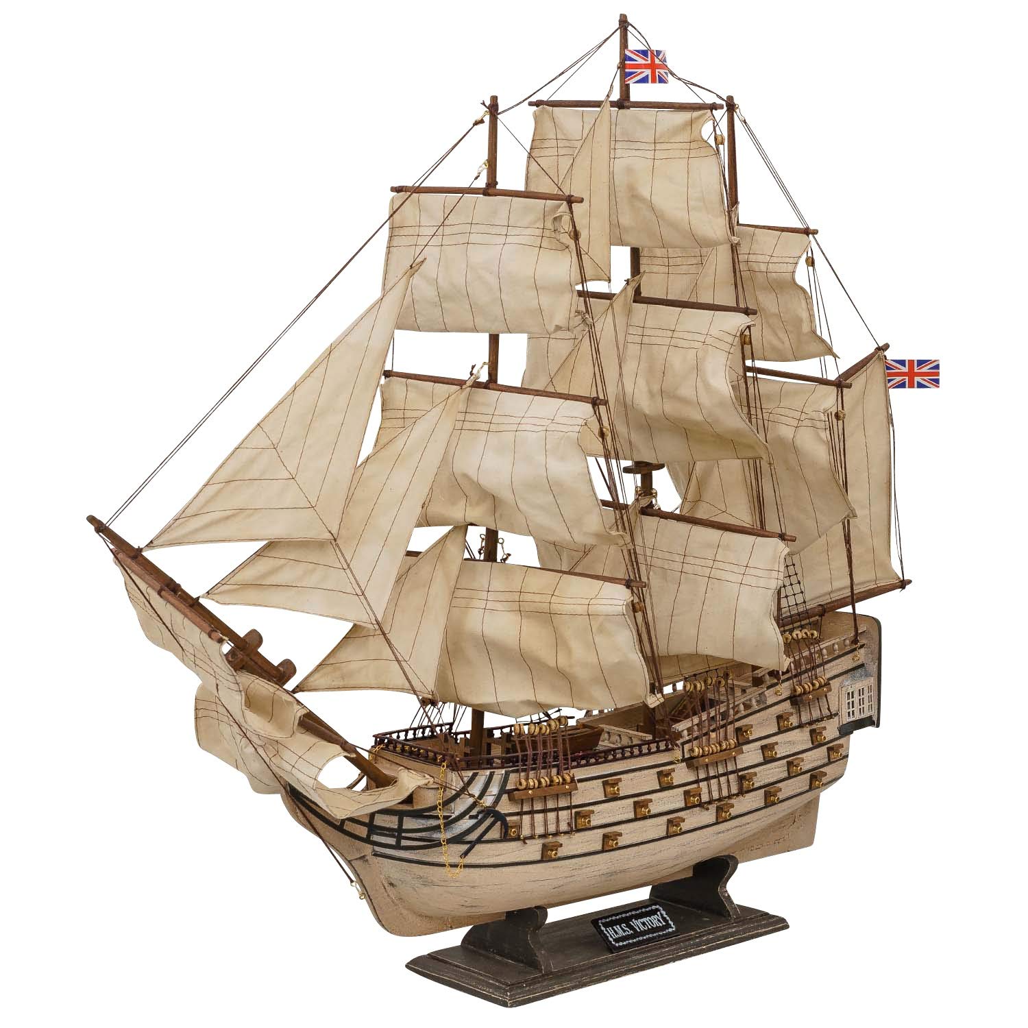 Modellschiff HMS Victory England Holz Schiff Segelschiff 86cm kein Bausatz