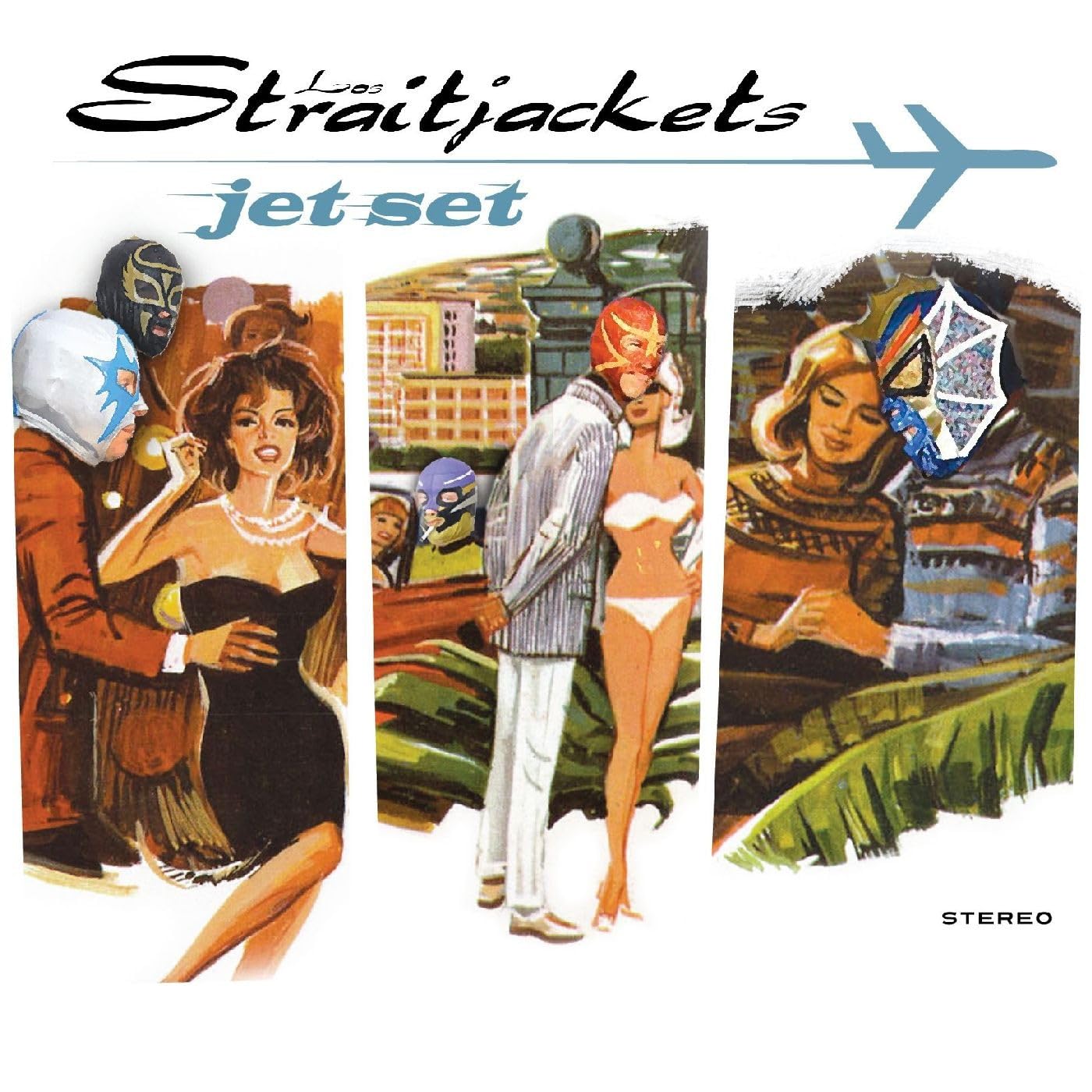 Los Straitjackets Jet Set (orange Vinyl) LP New 634457186651