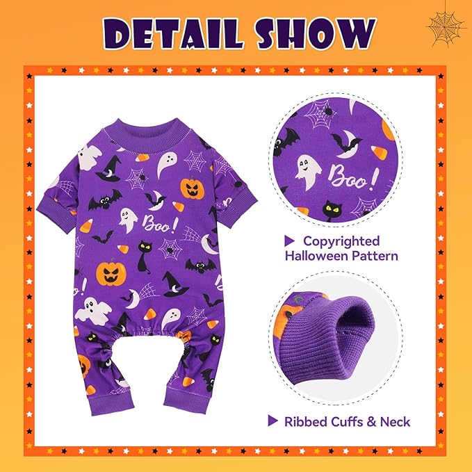 Pijama Disfraz Halloween para Perro Pequeño/Mediano Talla S/M miniatura 5