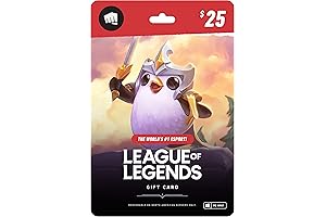 Get Ahead in League of Legends: A $25 Gift Card