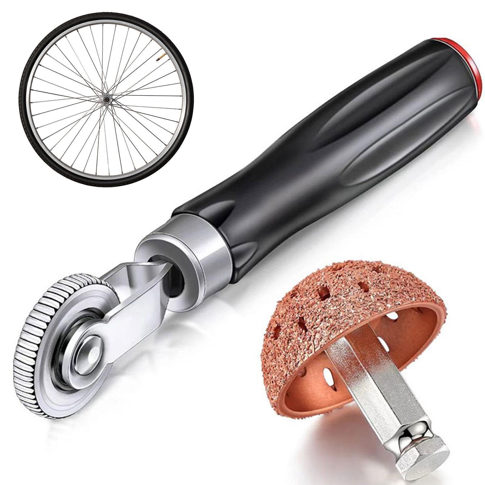 Outils de réparation de pneu universel et roue de meulage en caoutchouc pour vélo