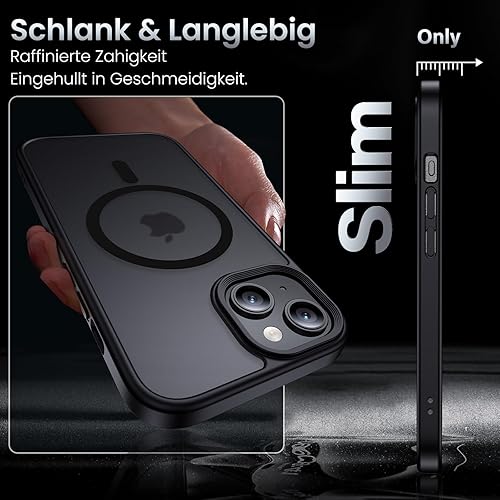 Vista 84 de Uyiton Protector de pantalla de privacidad para iPhone 13/13 Pro/14, vidrio irrompible, antiespía de 28° [cero burbujas], cobertura completa, Negro