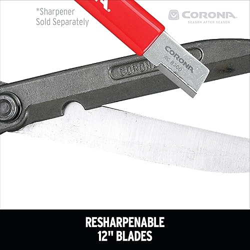 Miniatura 6 de Corona HS 3911 Cizalla forjada para setos, hoja de 8-14 pulgadas