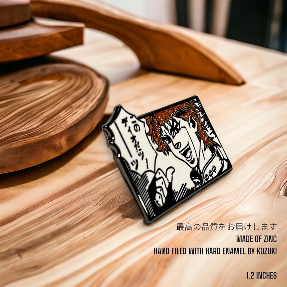 Amazon.com: JOJO Pin JOJO Manga JOJO Enamel Joestar Pin JOJO Merch