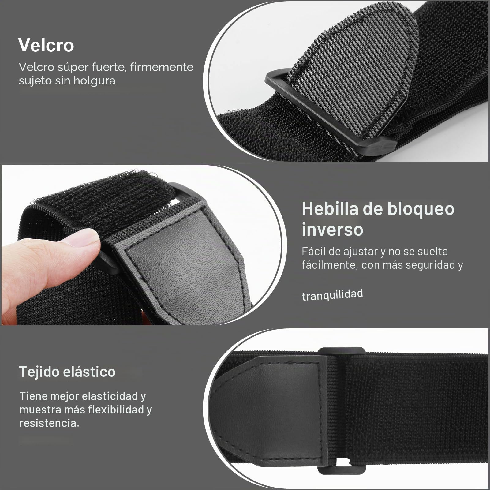 Correas para patas de silla de ruedas, correas de reposapiés ajustables y antideslizantes, correas de seguridad para las piernas, correas protectoras de piernas para sillas de ruedas, estabilizadores