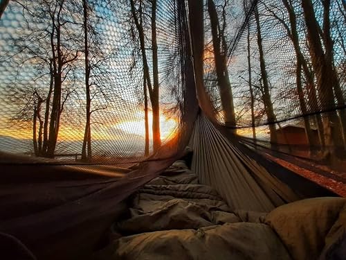 Miniatura 9 de Onewind Colcha Superior para Hamaca con Caja para Pies, Edredón Ligero y Portátil para Dormir, Saco de Dormir para Camping para Mochilero y