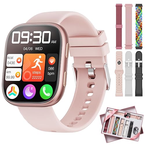 Relógio Inteligente Mujer con 7 Correas,|Regalos para Mujer|, 1.83" Smartwatch con Bluetooth Ll