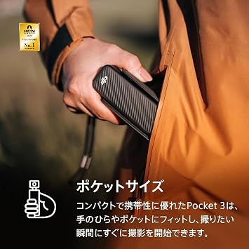 DJI vlog Camera Osmo Pocket 3 Creator Combo 1 CMOS 4K 120fps Video 3-Axis Stabilizer Gimbal Action Camera Digital Face Subject Tracking High Speed Focus Microphone Included